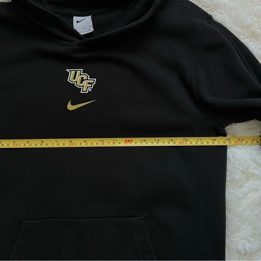 Nike UCF Black and Grey Logo Hoodie